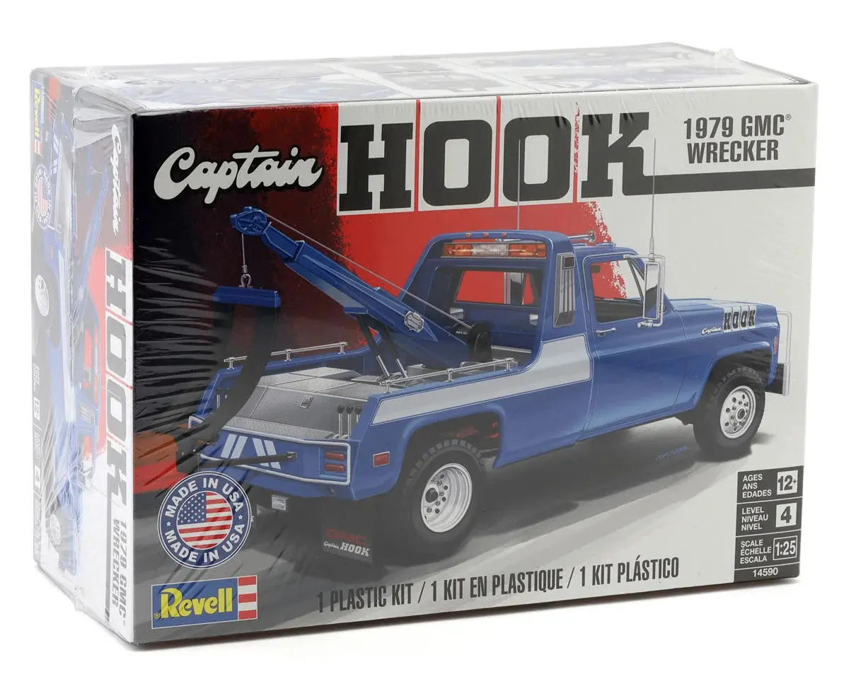 1/25 Captain Hook 1979 Gmc Wrecker Plastic Model Kit   (Rmx14590) 1