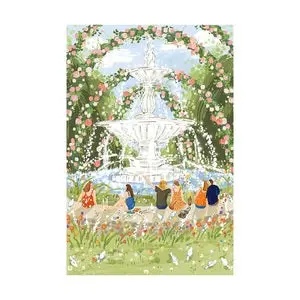 Robotime Afternoon Fountain 1000 Piece Jigsaw Puzzle   (Roept001) 1