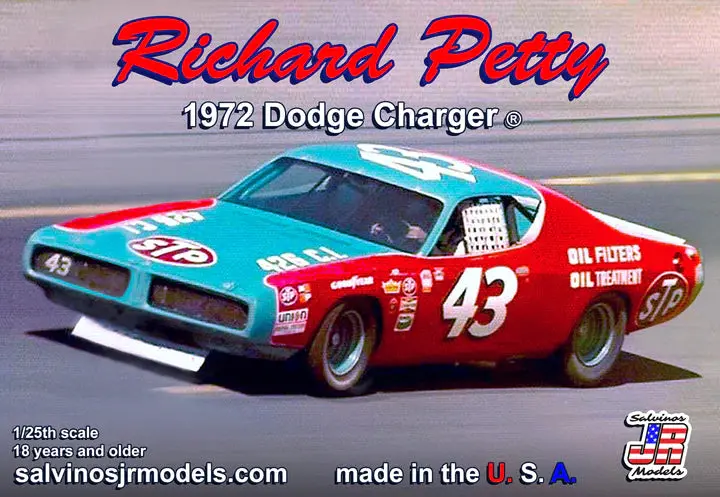 Salvino Richard Petty 1972 Dodge Charger Talladega  (Rpdc1972t) 1