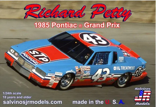 Richard Petty #43 1985 Pontiac Grand Prix In 1