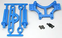 Rpm Shock Tower/Adjustable Mount Blue T/E-Maxx (Rpm80165) 1