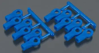 Rpm Rod Ends Short Blue 1/10 Traxxas (Rpm80475) 1