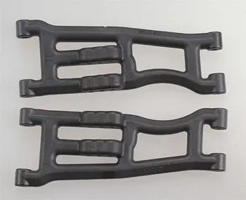 Rpm Front A-Arms Black Traxxas Jato (2) (Rpm80722) 1