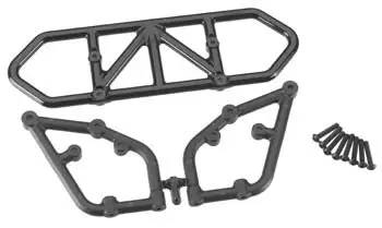 Rpm Rear Bumper Black Slash (Rpm81002) 1