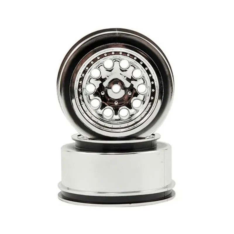 Revolver Wheels, Chrome Slash 2Wd (Rear)  Slash 4X4 (Rpm82333) 1