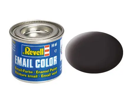 Revell 14Ml Enamel Tar Black Mat Tinle (Rvl32106) 1
