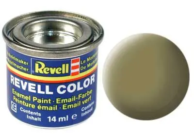 Revell 14Ml Enamel Olive Yellow Mat Tinlet (Rvl32142) 1