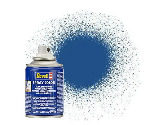 Revell 100Ml Acrylic Blue Matt Spray  (Rvl34156) 1