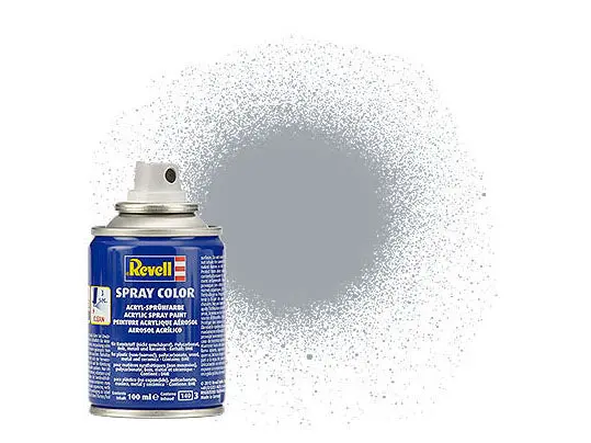 Revell 100Ml Acrylic Silver Metallic Spray (Rvl34190) 1