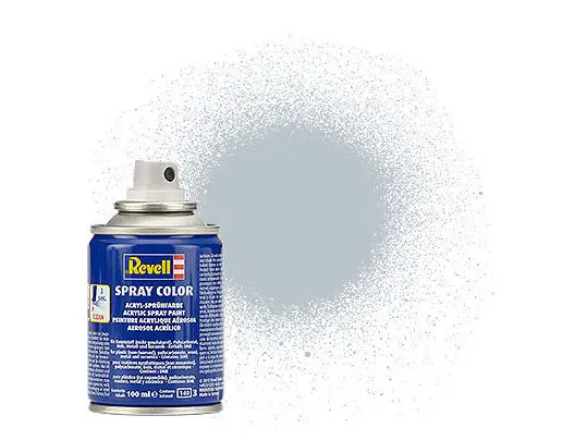 Revell 100Ml Acrylic Aluminum Metallic Spray (Rvl34199) 1