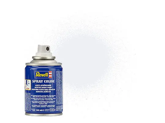 Revell 100Ml Acrylic White Silk Spray  (Rvl34301) 1
