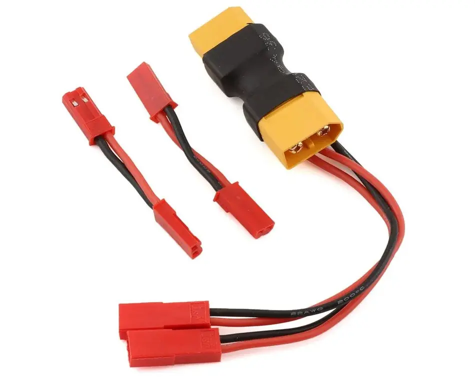 Reefs Xt60 Dual Jst Connector With 2 Male (Sehreefs121) 1