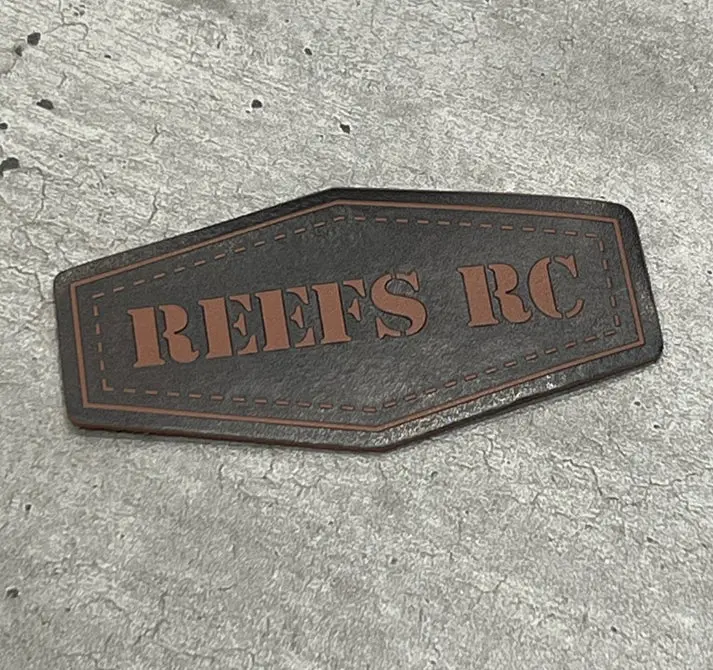 Reefs Leather Patch   (Sehreefs128) 1
