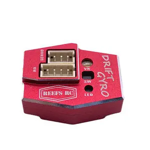 Reefs Drift Gyro For 1/10 And Mini Scale Rc Drift Cars, Red (Sehreefs143) 1