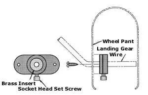 Sig Wheel Pant Mounts  1/8"  (Sigsh726) 1
