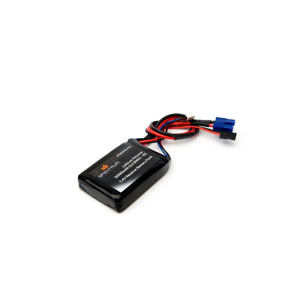 Spekrum 7.4V 2000Mah 2S Lipo Receiver Battery: Universal Receiver, Ec3   (Spmb1000lprx) 1