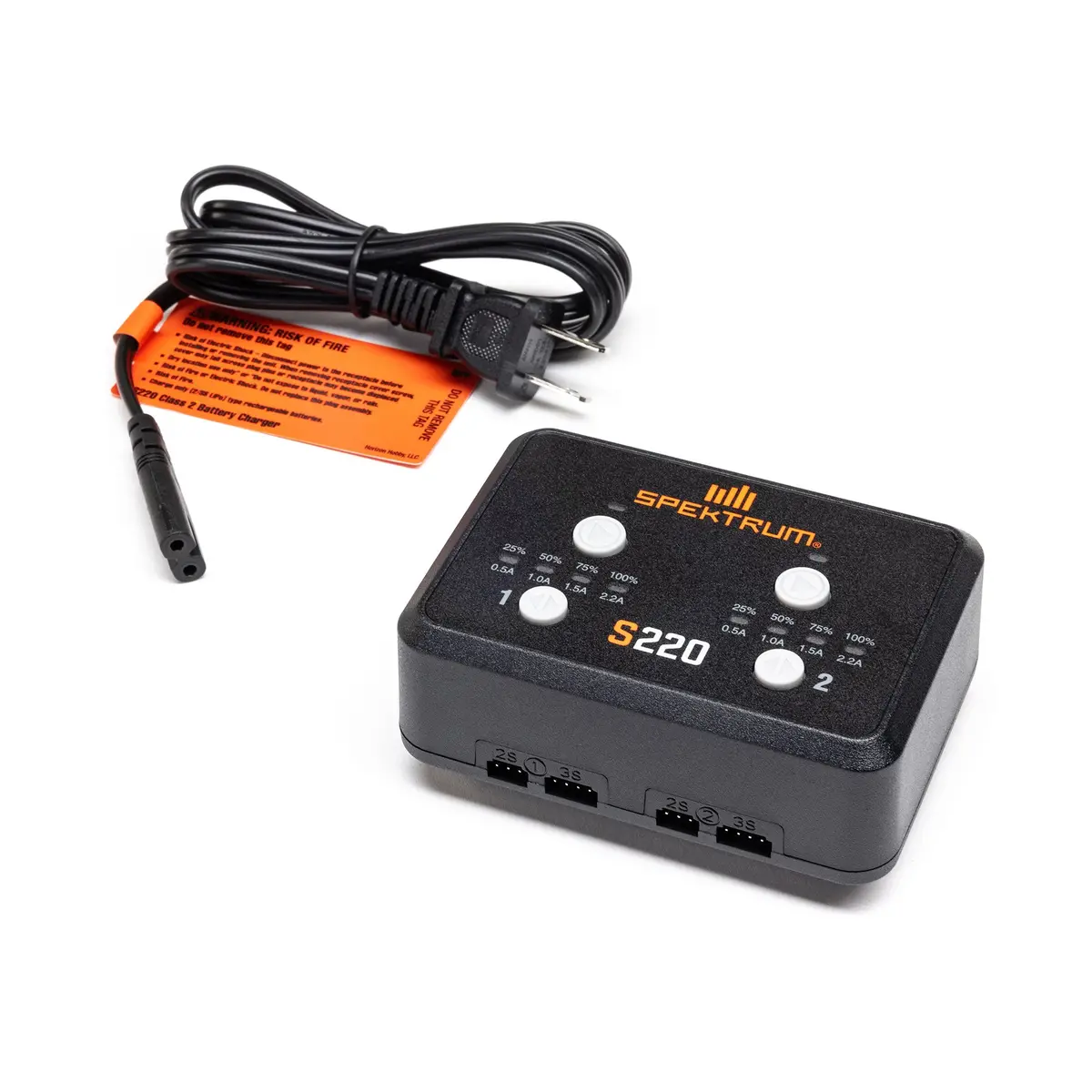 Spektrum S220 Ac 2X20w Balance Charger   (Spmxc0220) 1