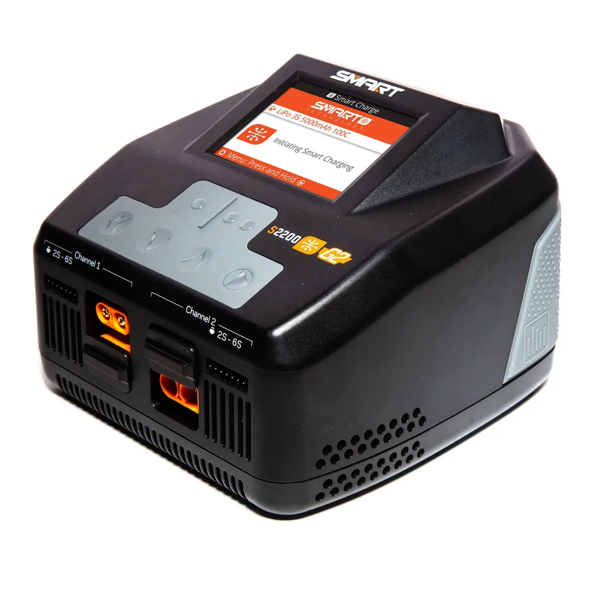 Spektrum Rc S2200 G2 Ac Lipo Smart Charger (6S/20A/200W X2)   (Spmxc2010) 1