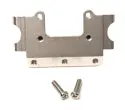 Front Bulkhead, Silver, For Traxxas Slash/Stampede/Rustler/Bandit (Sptst2530s) 1