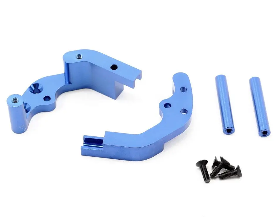 St Racing Aluminum Rear Motor Guard (Blue) (Sptst3677b) 1