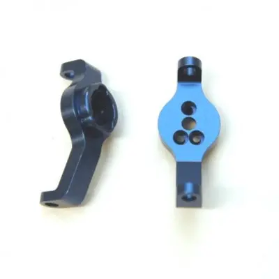 St Racing Concepts Cnc Machined Aluminum Front Axle Caster Blocks (1 Pair) For Trx-4 (Blue) (Strst8232b) 1