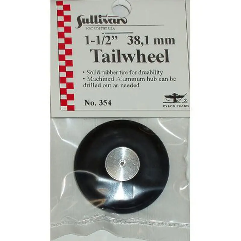 Sullivan Tail Wheel, 1 1/2   (Sul354) 1