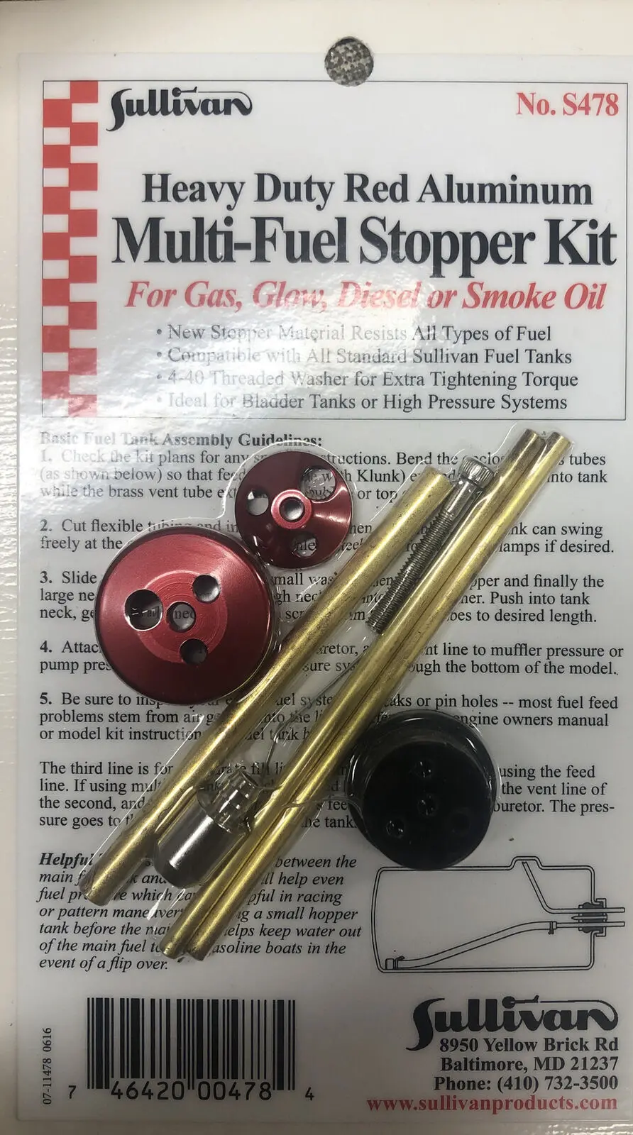 Heavy Duty Multi Fuel Stopper Kit 1
