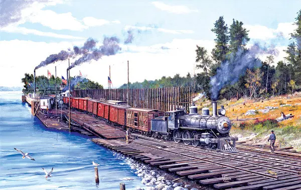 Sunsout Crossing Columbia    (Sun49413) 1