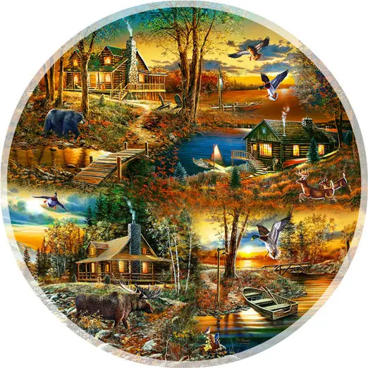 Sunsout Cabin In The Woods  (Sun58662) 1