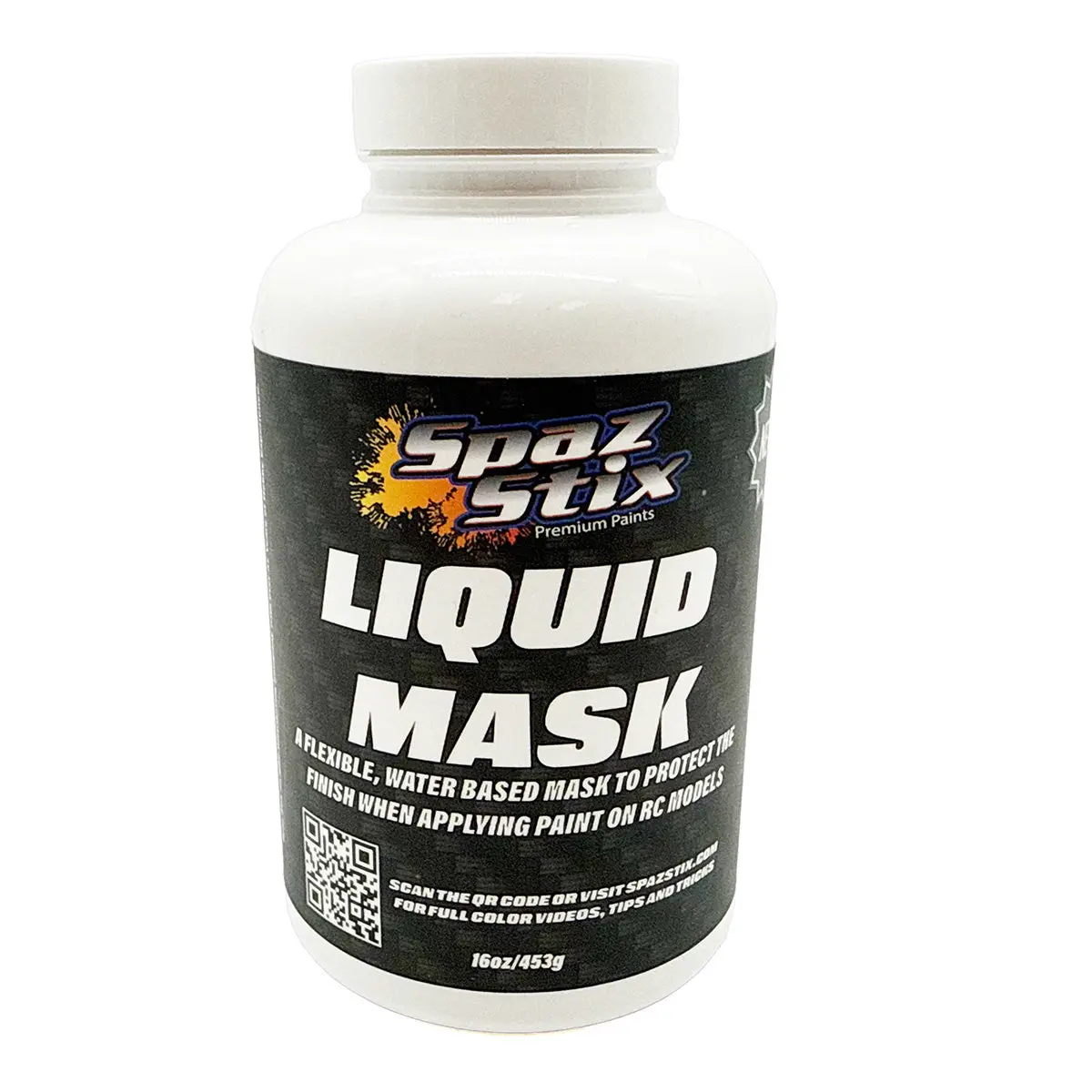 Spaz Stix Water Based Liquid Mask V2, 16Oz  (Szx0016v2) 1