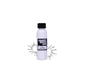 Spaz Stix Solid White/Backer, Airbrush Ready Paint, 2Oz Bottle  (Szx00200) 1
