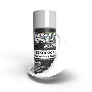 Spaz Stix "Solid White" Glow Backer Spray Paint (3.5Oz)    (Szx00209) 1