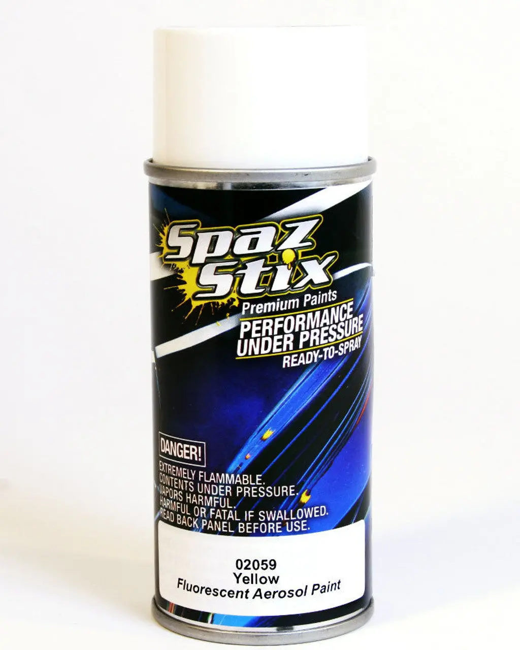 Spaz Stix Yellow Fluorescent Aerosol Paint 3.5Oz   (Szx02059) 1