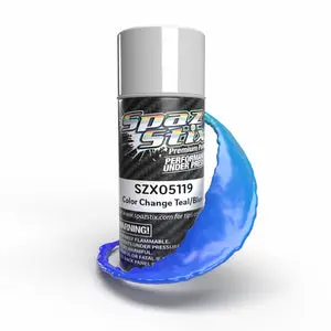 Spaz Stik Color Change Aerosol Paint, Teal/Blue, 3.5Oz Can  (Szx05119) 1