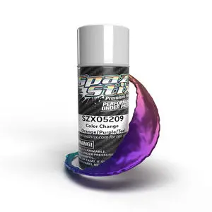Spaz Stix Color Change Aerosol Paint, Orange/Purple/Teal, 3.5Oz Can (Szx05209) 1