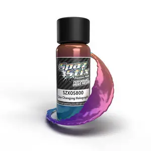 Spaz Stix Color Changing Airbrush Ready Paint, Holographic, 2Oz Bottle (Szx05800) 1