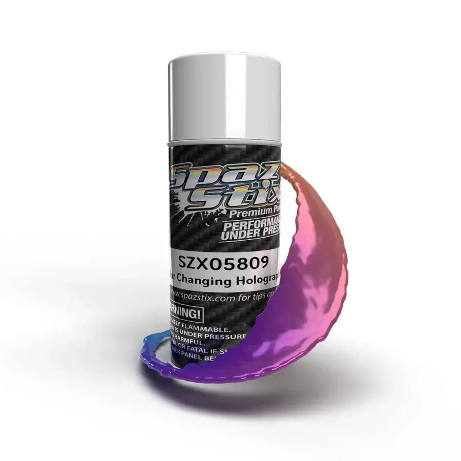 Spaz Stix Color Change Aerosol Paint, Holographic, 3.5Oz Can   (Szx05809) 1