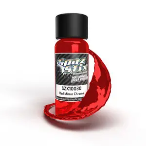 Spaz Stixred Mirror Chrome Airbrush Ready Paint, 2Oz Bottle   (Szx10030) 1