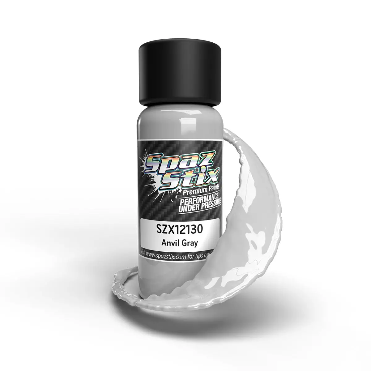 Spaz Stix Anvil Gray Airbrush Ready Paint, 2Oz Bottle (Szx12130) 1