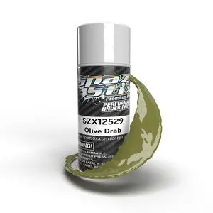 Spaz Stik Olive Drab Aerosol Paint, 3.5Oz Can   (Szx12529) 1