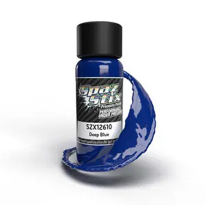 Spaz Stix Deep Blue Airbrush Ready Paint, 2Oz Bottle (Szx12610) 1