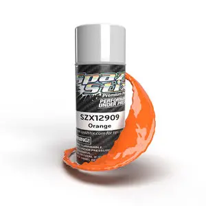 Spaz Stix Solid Orange Aerosol Paint, 3.5Oz Can (Szx12909) 1