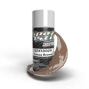 Spaz Stix Cocoa Brown Aerosol Paint, 3.5Oz Can   (Szx13029) 1