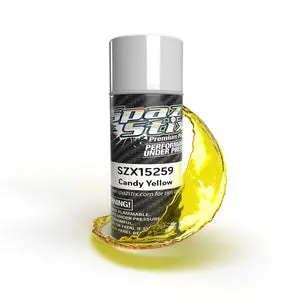 Spaz Stix  Candy Yellow Aerosol Paint, 3.5Oz Can   (Szx15259) 1