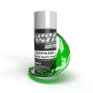 Spaz Stix  Candy Apple Green Aerosol Paint, 3.5Oz Can   (Szx15359) 1