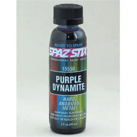 Spaz Stix Purple Dynamite Airbrush Paint 2Oz. (Szx15550) 1