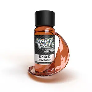 Spaz Stix Candy  Golden Rootbeer Airbrush Ready Paint, 2Oz Bottle (Szx15650) 1