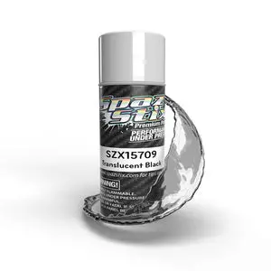 Spaz Stix Translucent Black Aerosol Paint, For Window Tint/Drop Shadows, 3.5Oz Can (Szx15709) 1