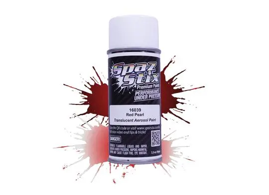 Spaz Stix Red Pearl Aerosol Paint, 3.5Oz (Szx16039) 1