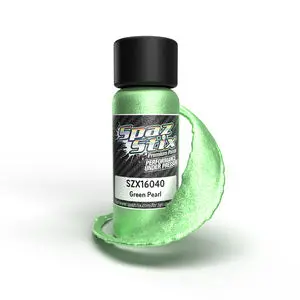 Spaz Stix Green Pearl Airbrush Ready Paint, 2Oz Bottle (Szx16040) 1